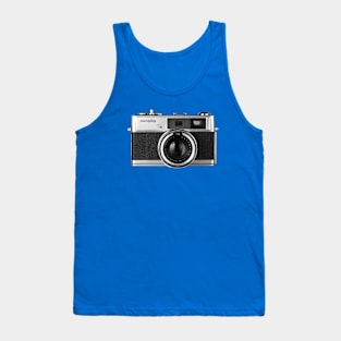 Vintage 1960s Rangefinder Camera Tank Top